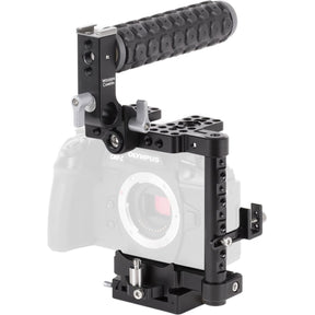 Wooden Camera Unified DSLR Cage (Small) - Rubber Handle