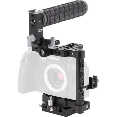 Wooden Camera Unified DSLR Cage (Small) - Rubber Handle