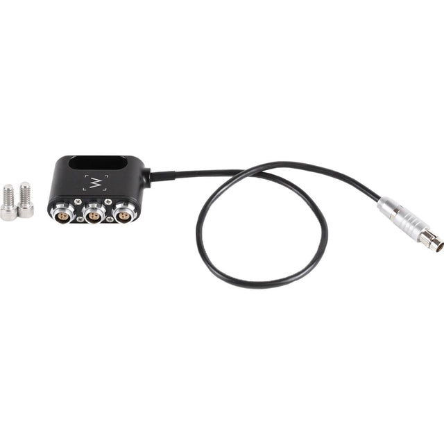 Wooden Camera 1 To 3 Mini Power Splitter (3PIN Fischer)