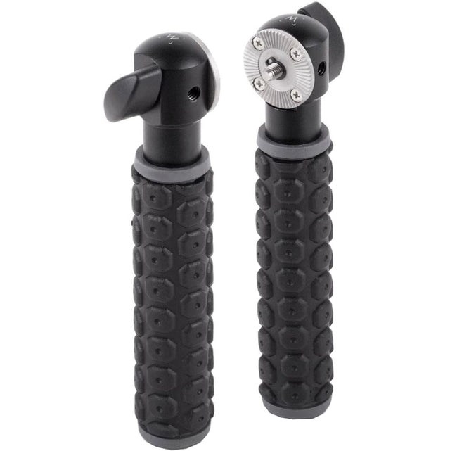 Wooden Camera Rosette Handle Pair (Rubber)