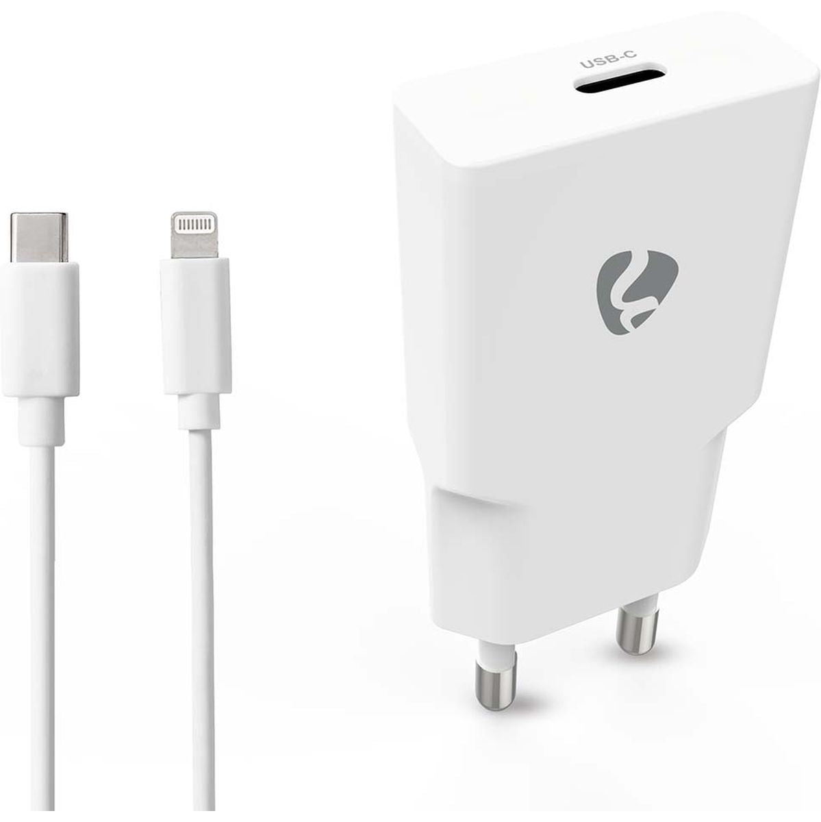 Nedis Charger | 20 W | PD3.0 | 1.67 / 2.22 / 3.0 A | USB-C | Cable | 1.00 M