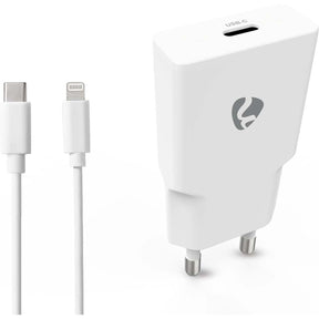 Nedis Charger | 20 W | PD3.0 | 1.67 / 2.22 / 3.0 A | USB-C | Cable | 1.00 M