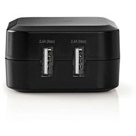 Nedis Wandoplader 4.8 A 2 Outp USB-A BK - image 2 of 2