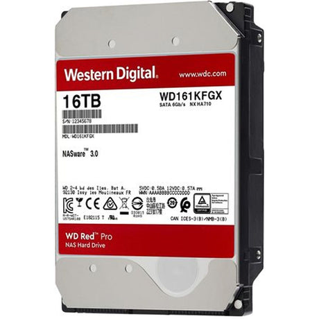 Western Digital 16TB Red Pro 512MB CMR 3.5IN SATA 6GB/s - image 3 of 3