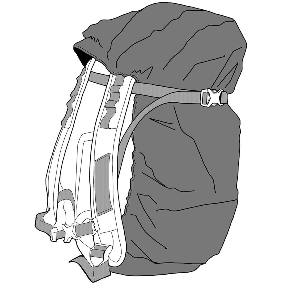 WANDRD Rainfly Medium Rain Cover - Black - image 2 of 5
