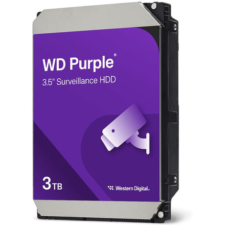 Western Digital 3TB Purple Surveillance SATA 5400RPM 128