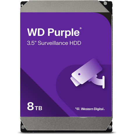 Western Digital 8TB Purple 256MB 3.5IN SATA 6GB/s 5640