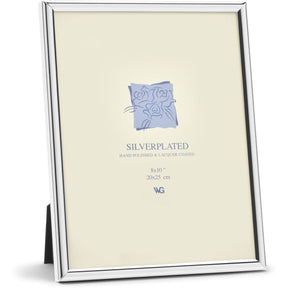 Weisz Photo Frame Silver Plated Half Round 20x25 cm
