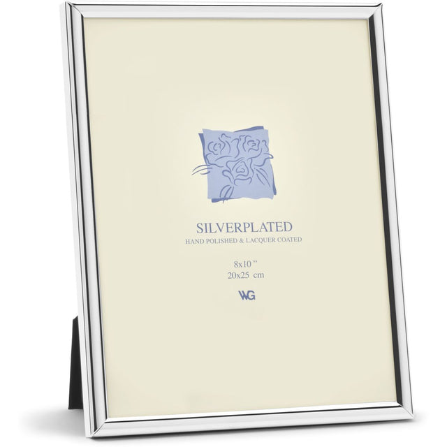 Weisz Photo Frame Silver Plated Half Round 20x25 cm