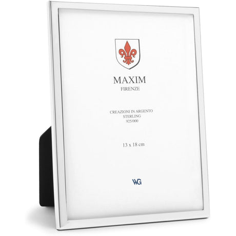Maxim Frame Silver 925 Narrow Sleek 13x18cm