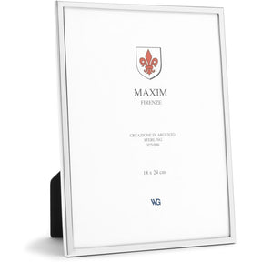 Maxim Frame Silver 925 Narrow Sleek 18x24cm