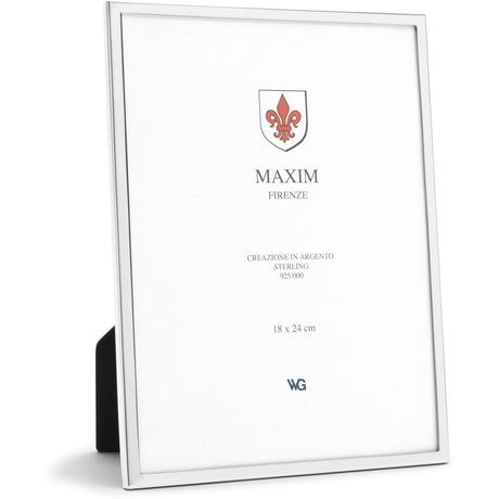 Maxim Frame Silver 925 Narrow Sleek 18x24cm