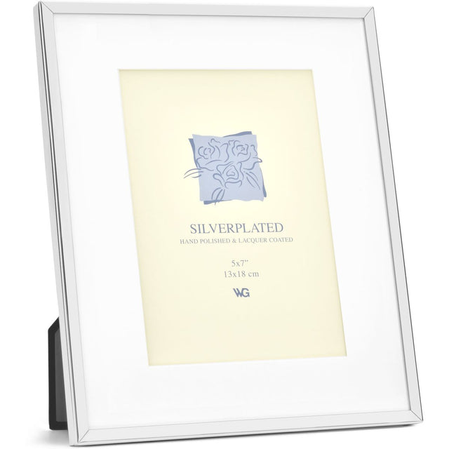 Weisz Frame Silver Plated Passe Partout 13 X 18cm