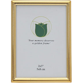 Weisz Photo Frame Gold Colour 6x9 cm