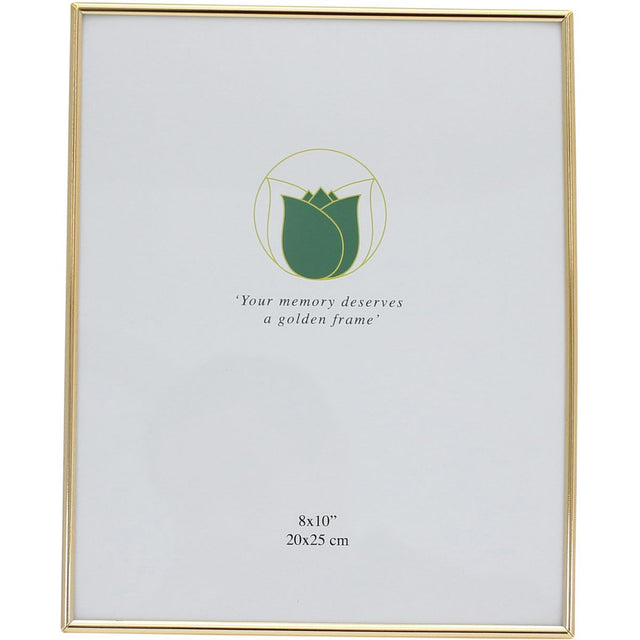 Weisz Photo Frame Gold Colour 20x25 cm
