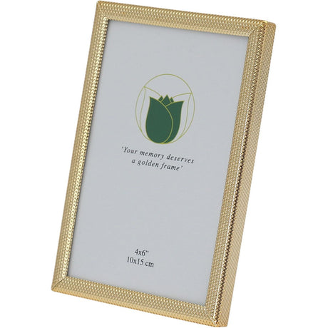 Weisz Photo Frame Gold Colour 10x15 cm - image 2 of 2