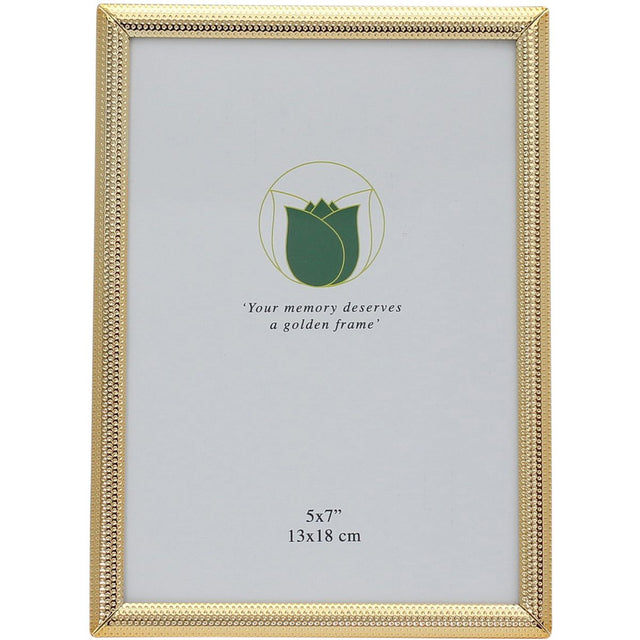 Weisz Photo Frame Gold Colour 13x18 cm