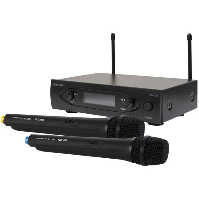 EIKON Wireless Microphone IS A Uhf Fixed Frequency System WM101 Two Channel Fix