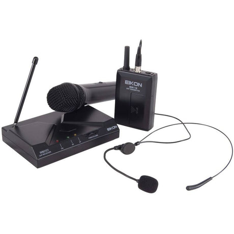 EIKON Wireless Microphone IS A Uhf Fixed Frequency System WM101 Kit Mic 863-865