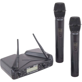 EIKON PLL Uhf Wireless Microphone System WM700 Mic 16 Freq Handheld Dual