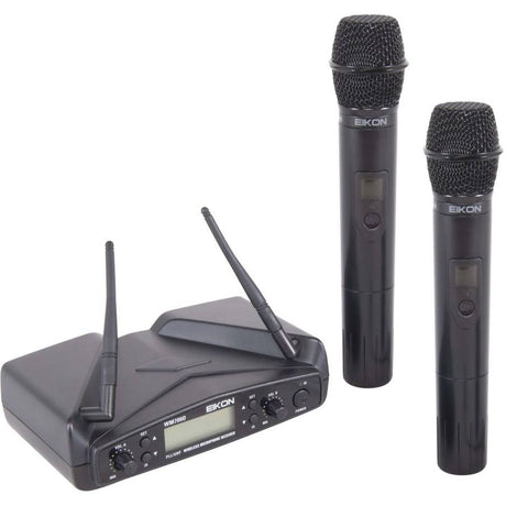 EIKON PLL Uhf Wireless Microphone System WM700 Mic 16 Freq Handheld Dual