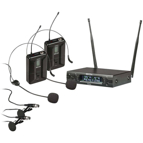 EIKON Uhf Diversity PLL Dual CH Professional Wireless Microphone WM900 Uhf.diver