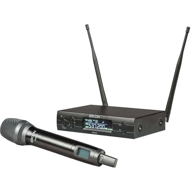 EIKON Uhf Diversity PLL Dual CH Professional Wireless Microphone WM900 Uhf.diver