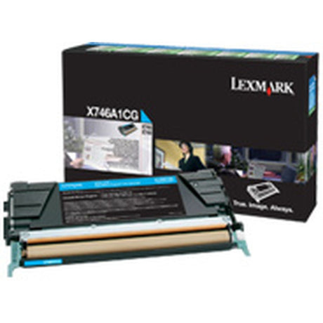 Lexmark Toner Cartridge Cyan 7K Return Program F