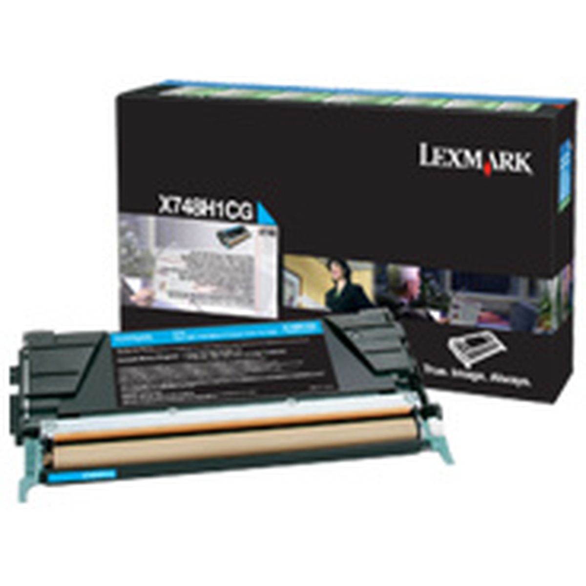 Lexmark Toner Cartridge Cyan 10K Return Program