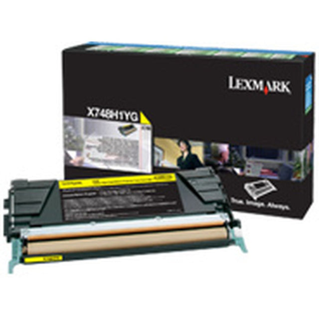 Lexmark Toner Cartridge Yellow 10K Return Progra