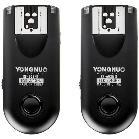 Yongnuo RF603C II Flash Triggers w/ C3 For Canon Cable 2pcs - image 2 of 3