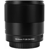 Yongnuo YN 16 mm f/1.8 DA DSM Lens For Sony E - image 2 of 5